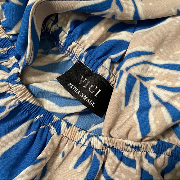 VICI multi way handkerchief hem halter midi dress - Picture 7 of 8